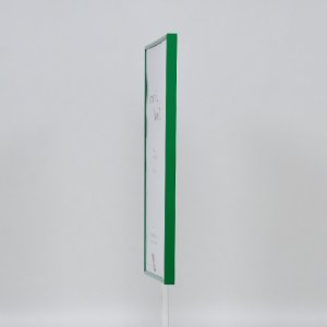 Effect kunststof lijst Art green 18x27 cm museumglas