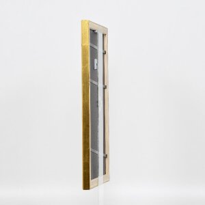 Effect houten fotolijst profiel 85 goud 50x65 cm museumglas