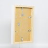 Efffect houten lijst profiel 55 overhemd lijst 50x70 cm wit helder glas