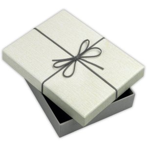 ZEP Geschenkdoos Piacenza grijs 13,3x18,4x4 cm (12x17x3,5 cm)