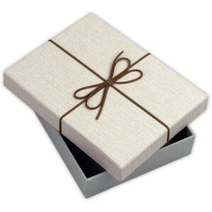 ZEP Geschenkdoos Piacenza bruin 13,3x18,4x4 cm (12x17x3,5 cm)