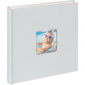 Walther Fotoalbum Fun 26x25 cm lichtblauw 40 witte paginas