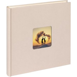 Walther Fotoalbum Fun 26x25 cm zeem 40 witte paginas