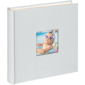 Walther Jumbo Fotoalbum Fun lichtblauw 30x30 cm 100 witte...