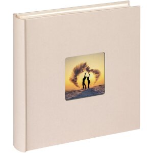 Walther Jumbo Fotoalbum Fun chamois 30x30 cm 100 witte...