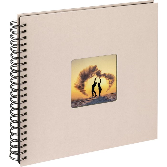 Walther Spiraalalbum Fun zeem 30x30 cm 50 zwarte paginas