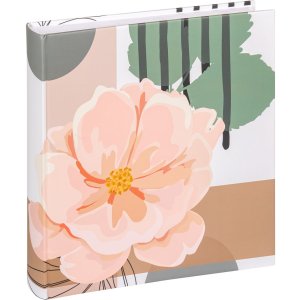 Walther Fotoalbum Gevarieerd bloemen 30x30 cm 60 witte...