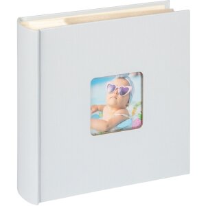 Walther Memo Slip-in Album Fun 200 fotos 10x15 cm lichtblauw