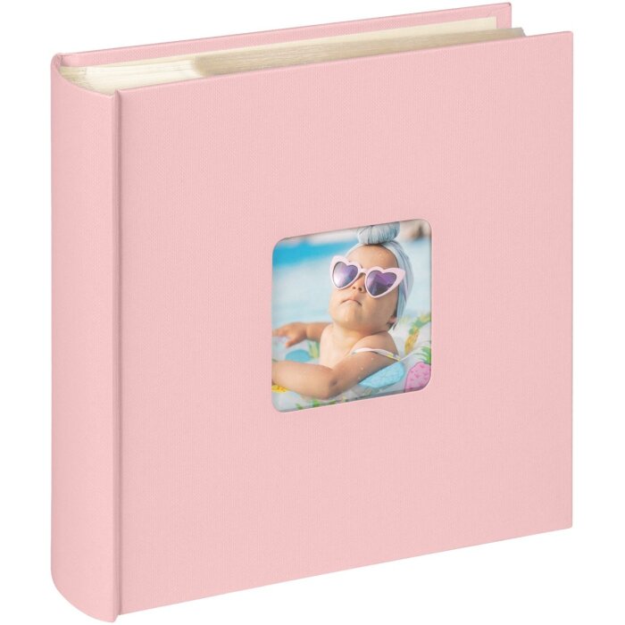 Walther Memo Slip-in Album Fun 200 fotos 10x15 cm roze