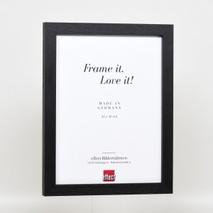 Effect houten fotolijst Profiel 52 zwart 29,7x42 cm normaal glas