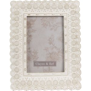 Clayre & Eef 2F0940 Fotolijst 16x2x21 cm - 10x15 cm...