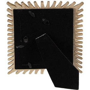 Clayre & Eef 2F1021 Fotolijst 17x1x22 cm - 10x15 cm Goudkleurig