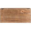 Clayre & Eef 5H0638 Wandplank 60x19x30 cm Bruin Rechthoek