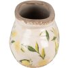 Clayre & Eef 6CE1531M Decoratie Bloempot 23x10x9 cm Geel Ovaal