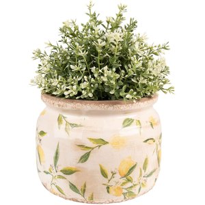 Clayre & Eef 6CE1535L Decoratie Bloempot Ø...