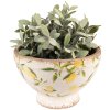 Clayre & Eef 6CE1536M Decoratie Bloempot Ø 21x14 cm Geel