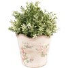 Clayre & Eef 6CE1537M Decoratie Bloempot Ø 16x14 cm Roze - Beige