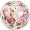 Clayre & Eef 6CE1560S Decoratiebal Ø 9x8 cm Roze - Beige Rond