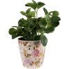 Clayre & Eef 6CE1562L Decoratie Bloempot Ø 19x18 cm Roze - Beige