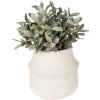 Clayre & Eef 6CE1568M Decoratie Bloempot Ø 15x13 cm Beige