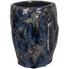 Clayre & Eef 6CE1572M Decoratie Bloempot 13x15x17 cm Blauw