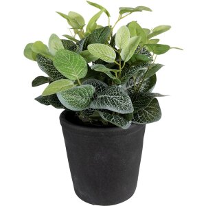 Clayre & Eef 6CE1579L Decoratie Bloempot Ø 16x16 cm Grijs