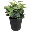 Clayre & Eef 6CE1579L Decoratie Bloempot Ø 16x16 cm Grijs