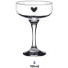 Clayre & Eef 6GL4376 Champagneglas Ø 10x14 cm - 150 ml