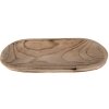 Clayre & Eef 6H2130 Schaal 40x18x4 cm Bruin Rechthoekige Schaal