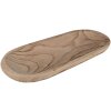 Clayre & Eef 6H2130 Schaal 40x18x4 cm Bruin Rechthoekige Schaal