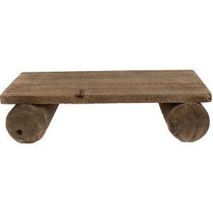 Clayre & Eef 6H2203 Plantentafel 25x12x8 cm Bruin...