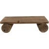 Clayre & Eef 6H2203 Plantentafel 25x12x8 cm Bruin Rechthoekig