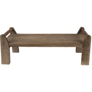 Clayre & Eef 6H2208 Plantentafel 40x17x14 cm Bruin...