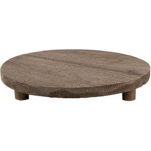 Clayre & Eef 6H2225 Bloembak tafel Ø 33x6 cm...