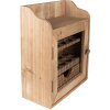 Clayre & Eef 6H2260 Eierkast 30x14x36 cm Bruin Ovaal