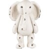 Clayre & Eef 6PR3640 Decoratie Olifant 6x4x10 cm Beige-Bruin