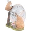 Clayre & Eef 6PR3824 Decoratie Kuiken 12x9x12 cm Grijs-Bruin