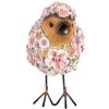 Clayre & Eef 6PR4873 Decoratie Vogel 11x17x18 cm Roze