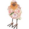 Clayre & Eef 6PR4882 Decoratie Vogel 7x10x12 cm Roze