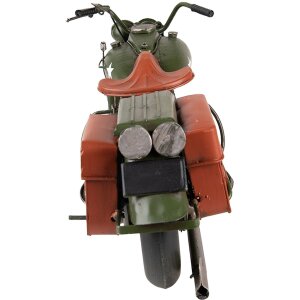 Clayre & Eef 6Y4961 Model Motorfiets 38x15x19 cm Groen