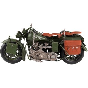 Clayre & Eef 6Y4962 Model motorfiets met zijspan...