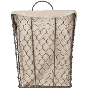 Clayre & Eef 6Y5253 Mand 23x9x21-37 cm Bruin - Beige