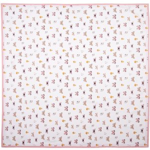 Clayre & Eef BPD05 Tafelkleed 150x250 cm Beige - Roze...