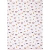 Clayre & Eef BPD42 Keukendoek 50x70 cm Beige - Roze Theedoek