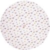 Clayre & Eef BPD48 Keukendoek Ø 80 cm Beige - Roze Ronde Theedoek