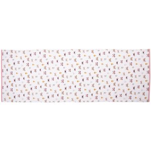 Clayre & Eef BPD64 Tafelloper 50x140 cm Beige - Roze