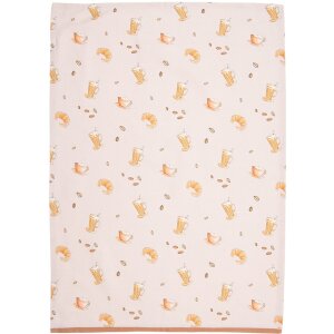 Clayre & Eef YFB42-1 Keukendoek 50x70 cm Beige Rechthoek