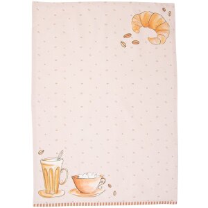 Clayre & Eef YFB42-2 Keukendoek 50x70 cm Beige Rechthoek