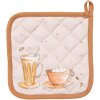 Clayre & Eef YFB45 Pannenlap 20x20 cm Beige