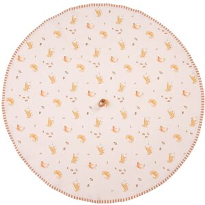 Clayre & Eef YFB48 Keukendoek Ø 80 cm Beige Rond